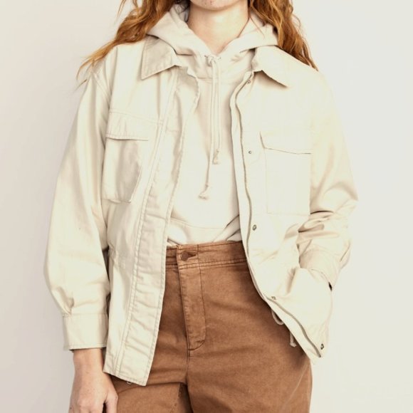 Y2K Vintage Denver Hayes Cotton Military Utility Jacket - Picture 4 of 13